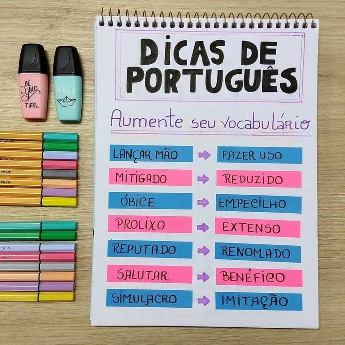 Moda Aumente seu vocabulário 🗣️