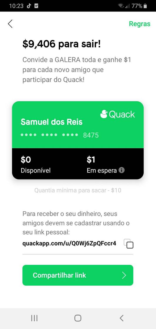 Fashion App pagando em dólar só clicar no link