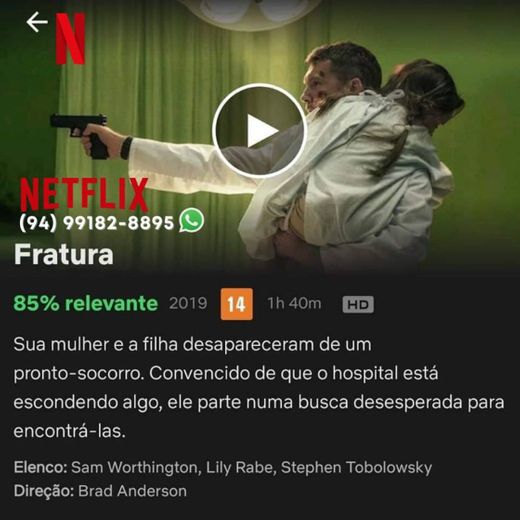 Netflix  - https://wa.me/5594991828895