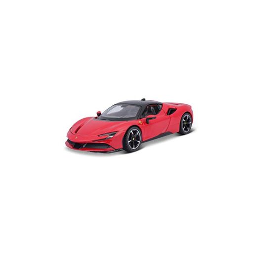 Bburago Ferrari SF90 Stradale - Maqueta de Coche a Escala 1:24, Puertas