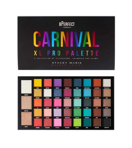 BPerfect - Paleta de sombras Stacey Marie Carnival XL Pro