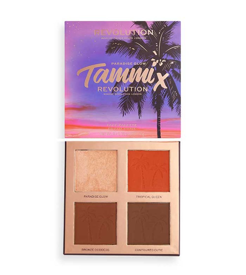 Fashion Paleta de rosro X Tammi - Paradise Glow