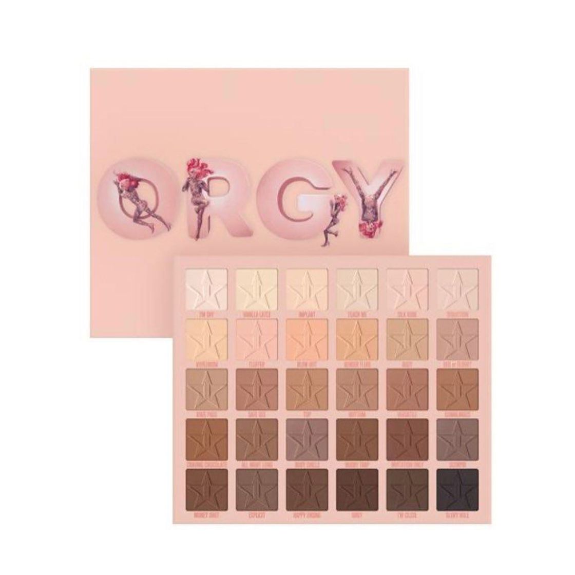 Moda Jeffree Star Cosmetics - Paleta de sombras de Ojos Orgy