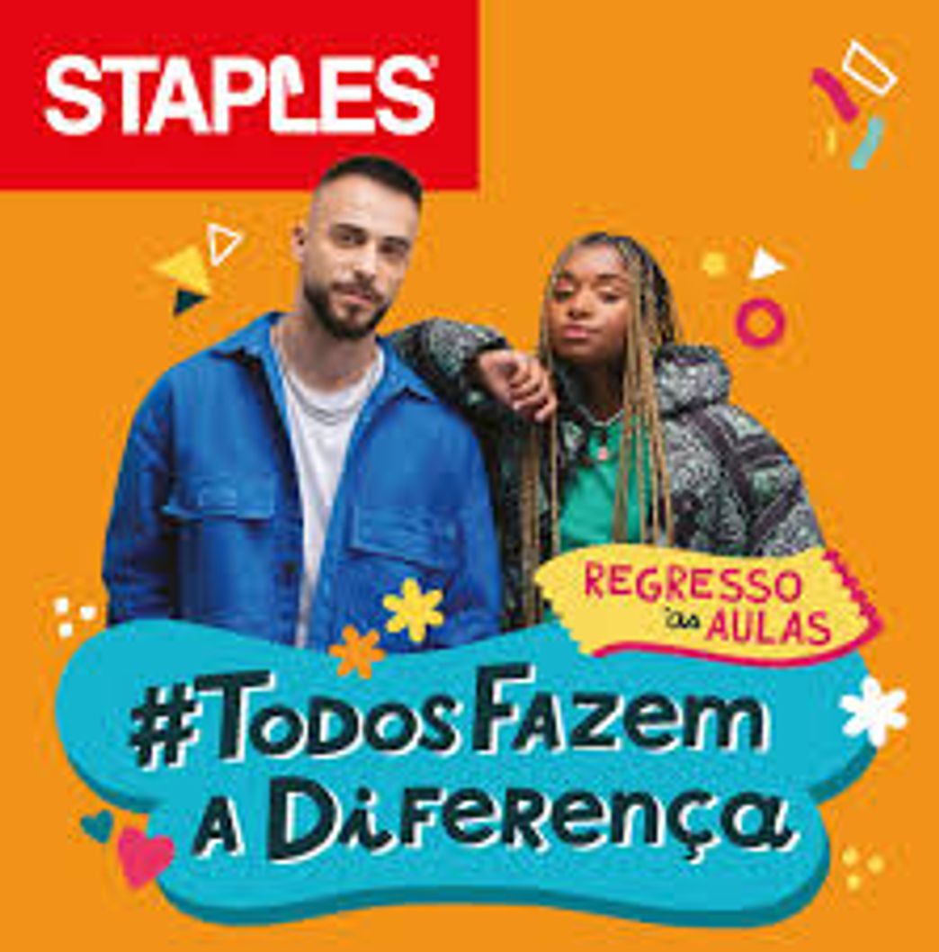 Moda Folheto regresso às aulas Staples 