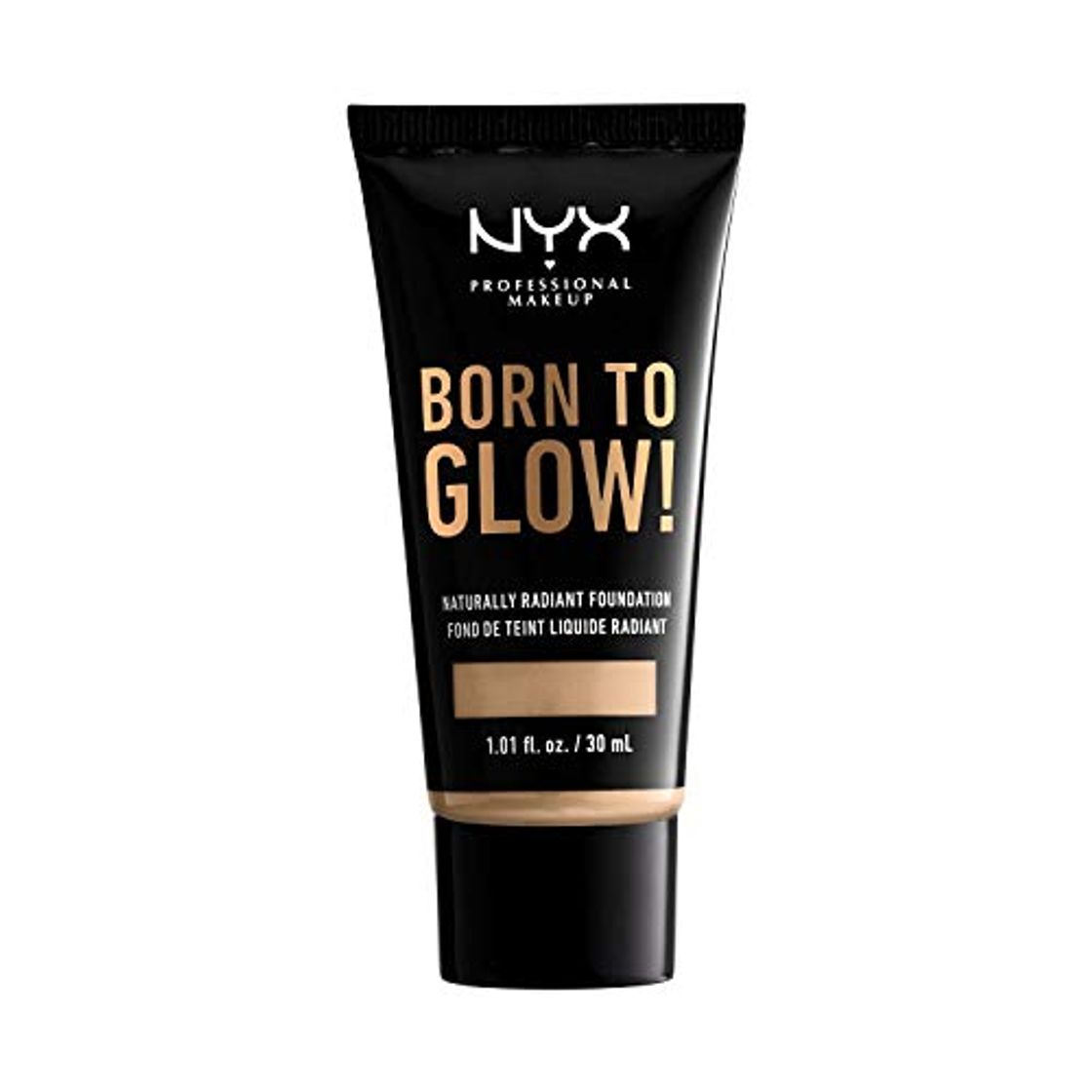 Social NYX Professional Makeup Base de Maquillaje Born to Glow Radiant Foundation, Acabado