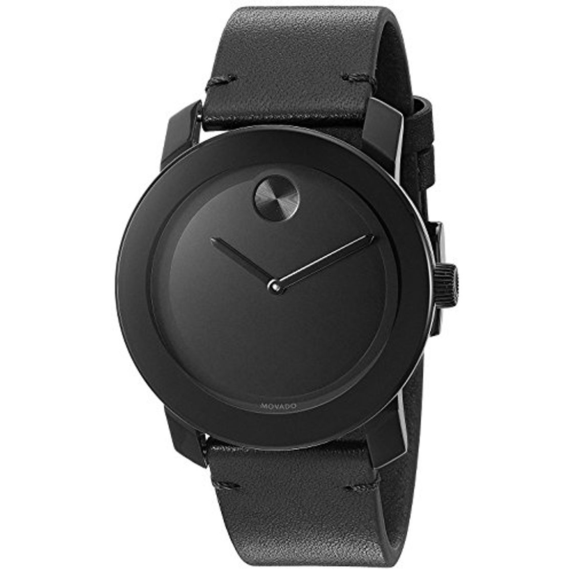 Fashion Movado Bold Reloj Analógico para Hombre de Cuarzo con Correa en Cuero 03600306