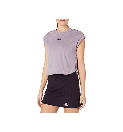 adidas NY Tennis tee de Manga Corta para Mujer, Mujer, Manga Corta,