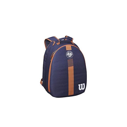 Wilson Roland Garros Youth Backpack Mochila juvenil de Tenis, Unisex Adulto, Azul