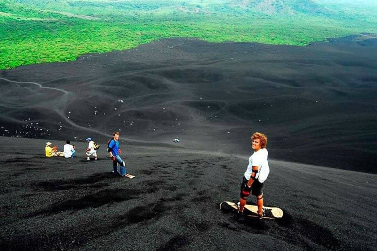 Lugar Volcan Cerro Negro