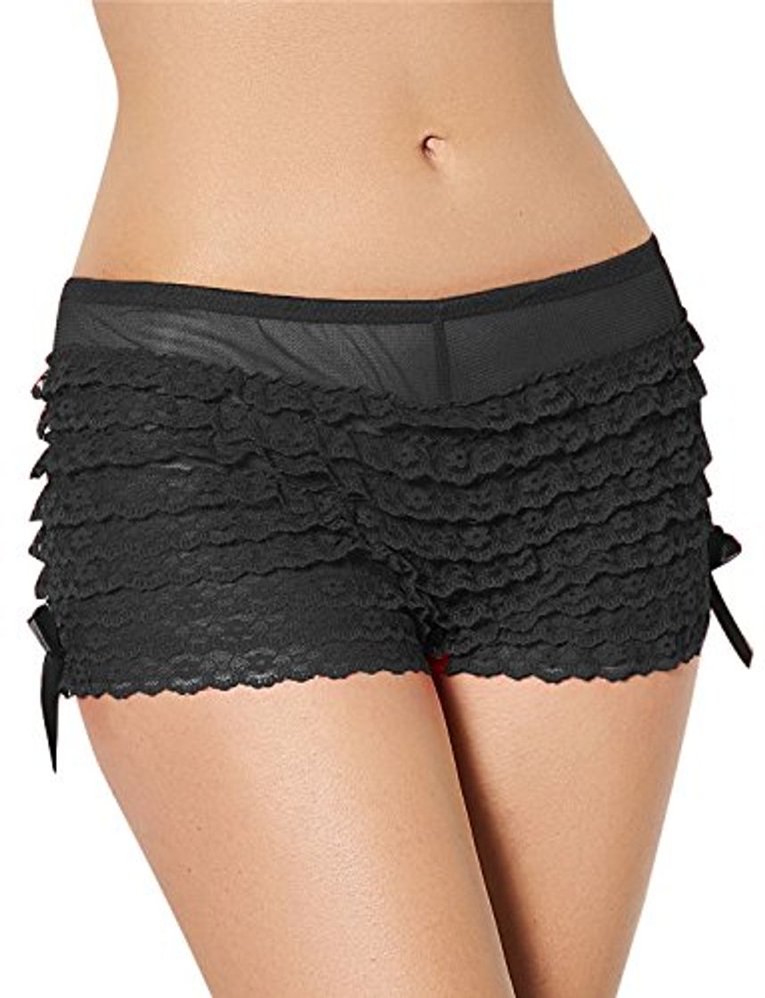 Product Yummy Bee Bragas Pantalone Culote Volantes Encaje Shorts Disfraz Talla Grande 34-54