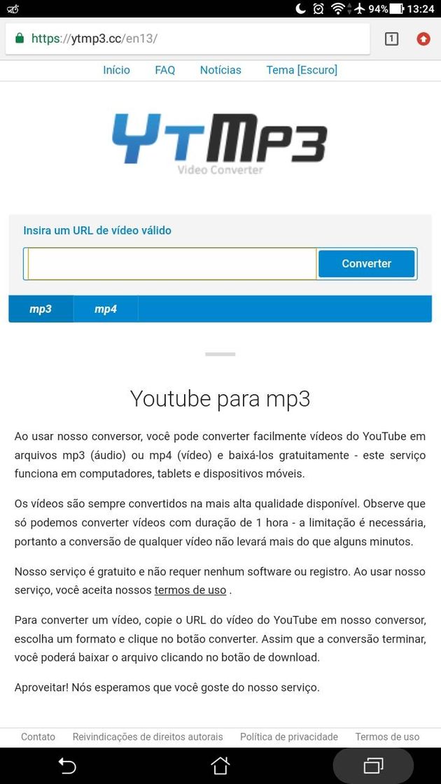 Apps YouTube download de áudio e vídeo 🎬