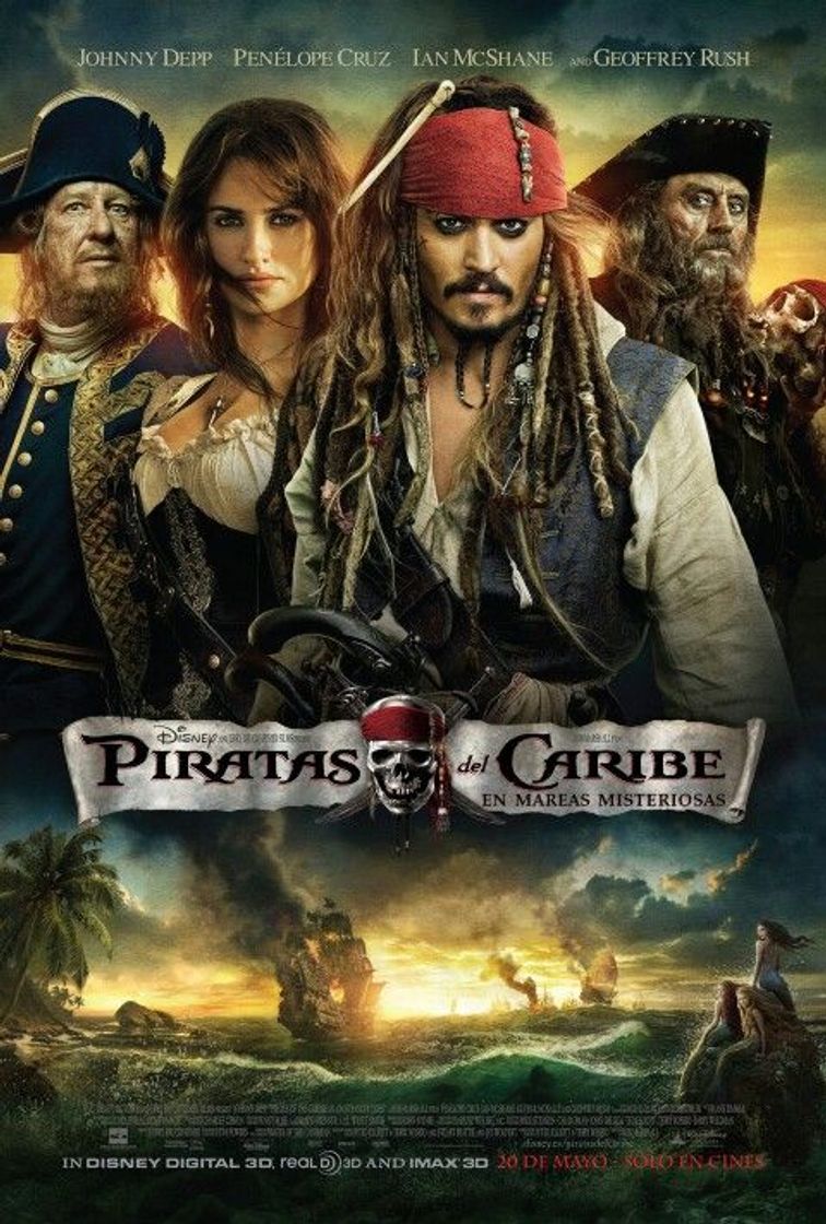 Fashion Piratas do Caribe 4 - Navegando em águas misteriosas