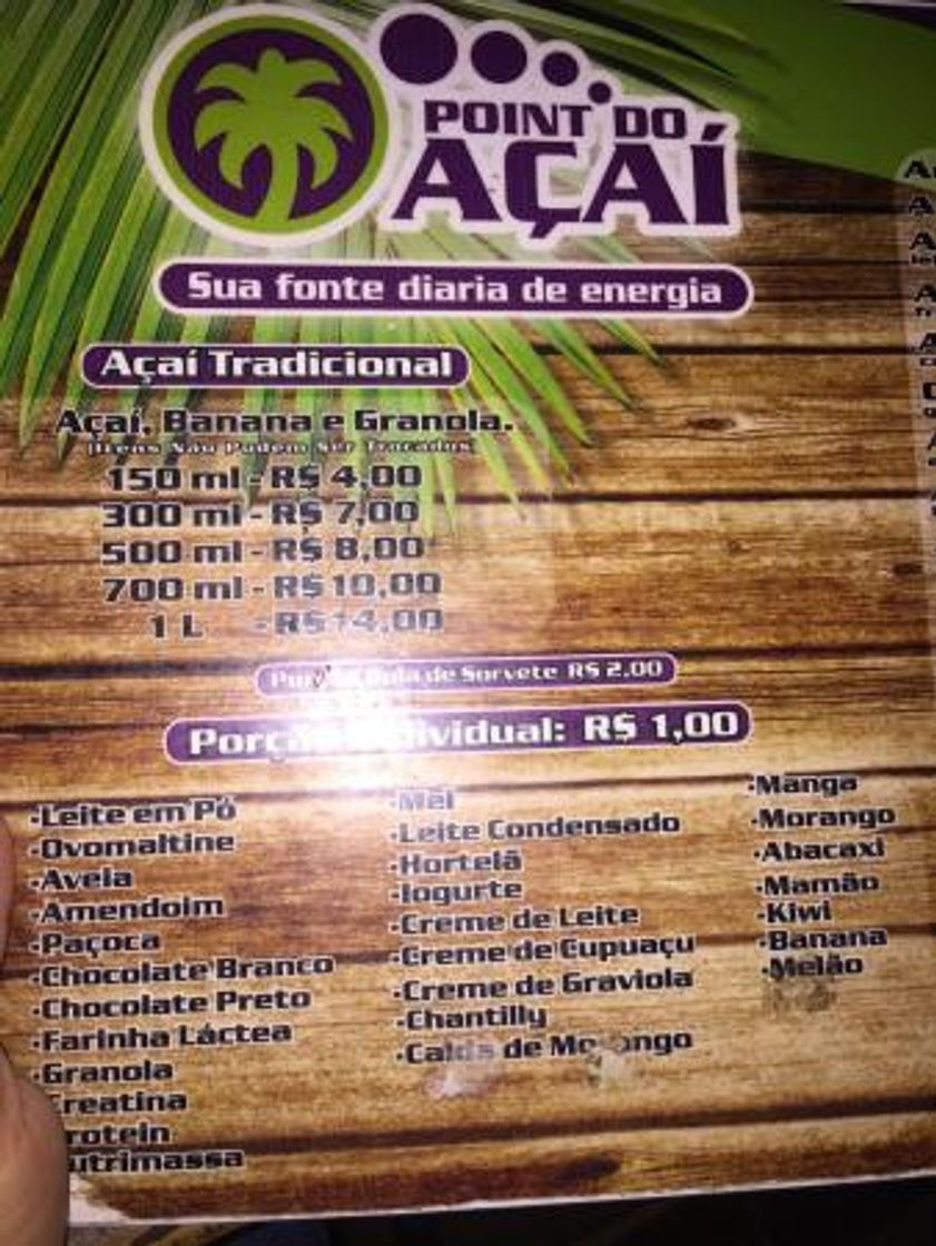 Restaurants Ponto do Açaí - PIEDADE