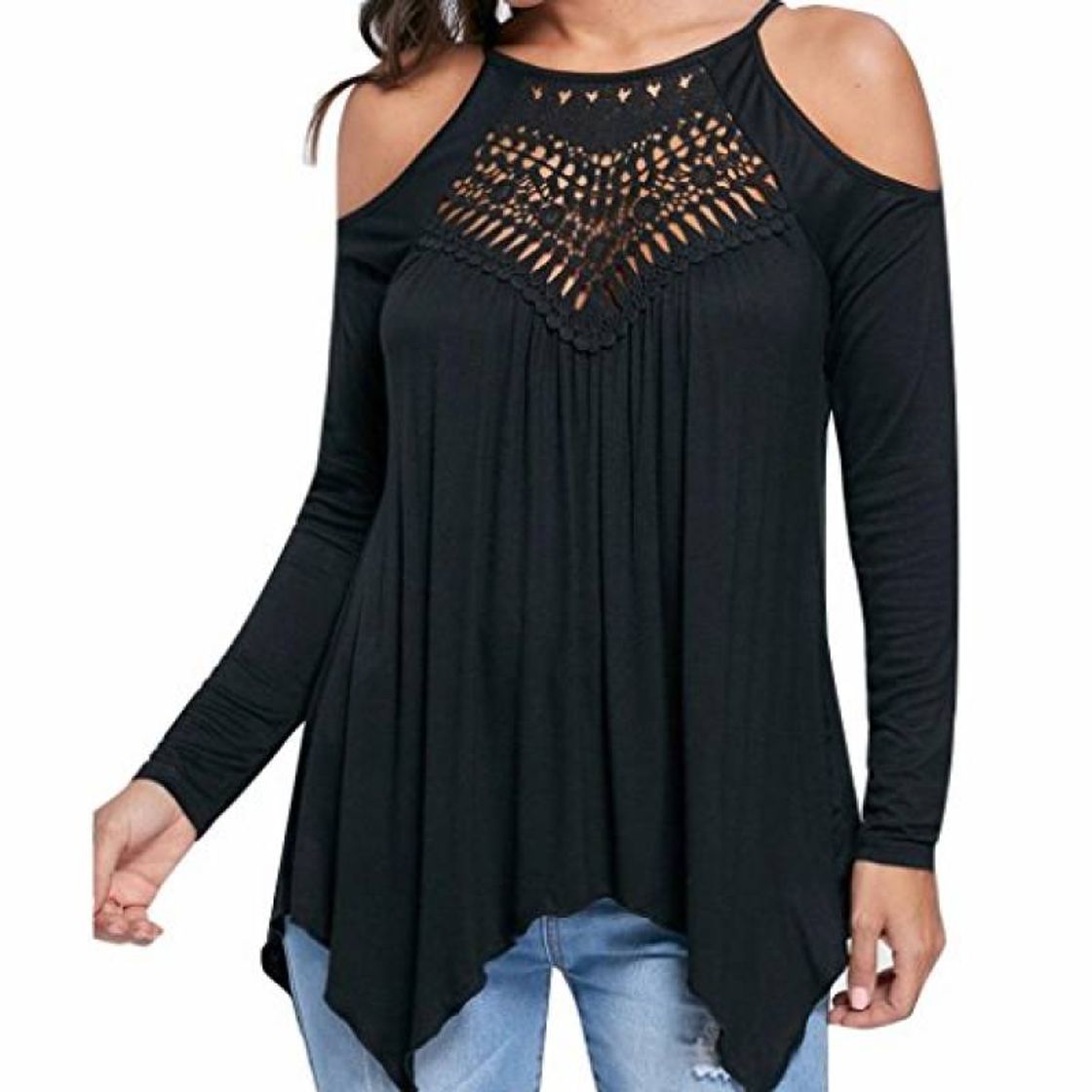 Social Only ONLVENICE S/L Lace Top Noos WVN Blusas