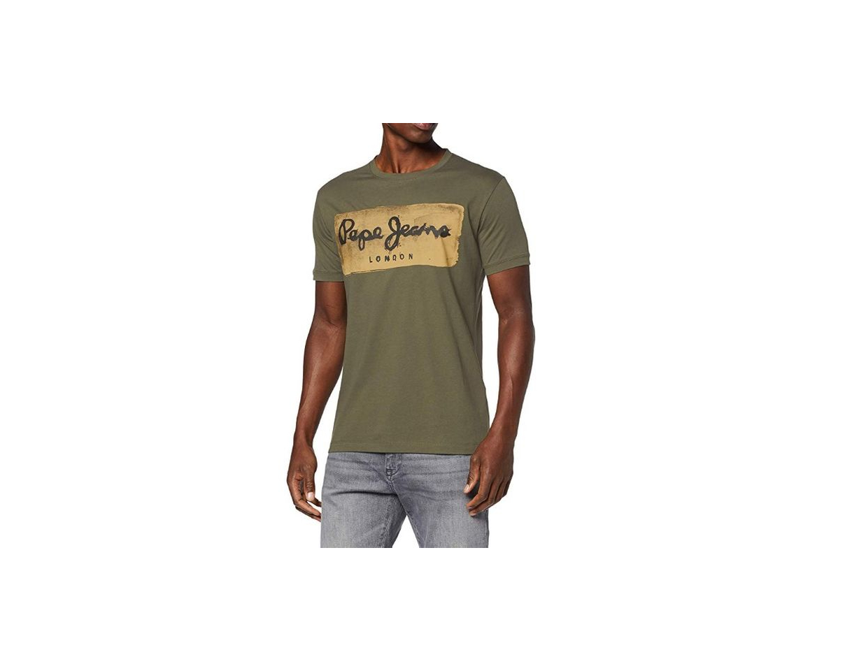 Fashion Pepe Jeans Original Basic S/S PM503835 Camiseta, Gris