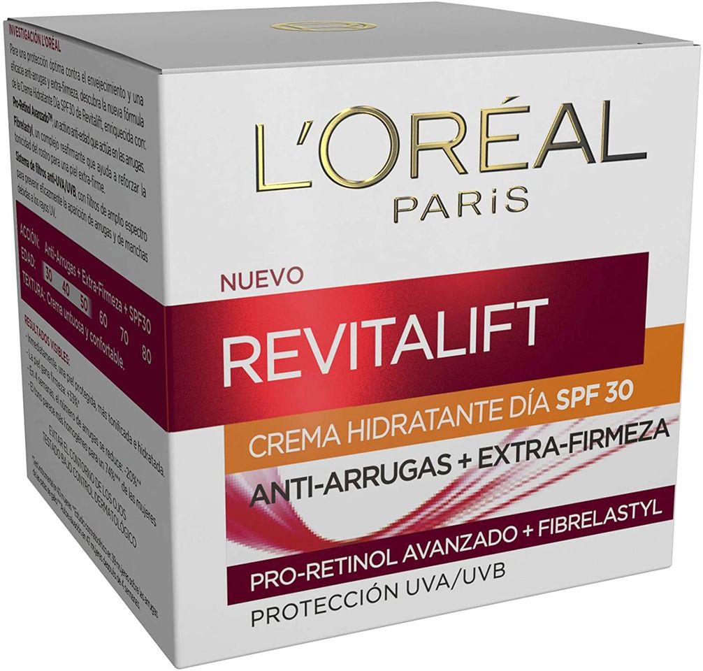 Beauty Crema Día Revitalift, de L'Oreal Paris