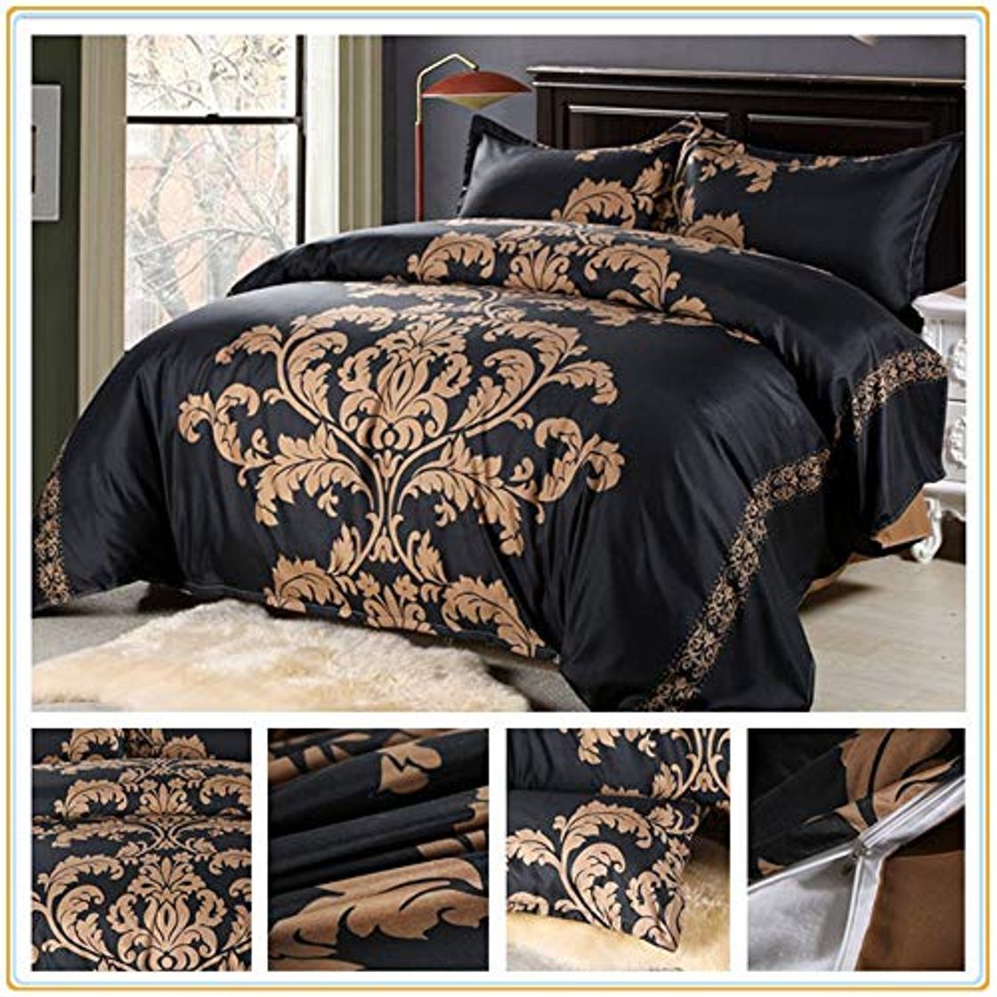 Social Fansu Juego de Ropa de Cama,3 Piezas Funda de Edredón con Cremallera