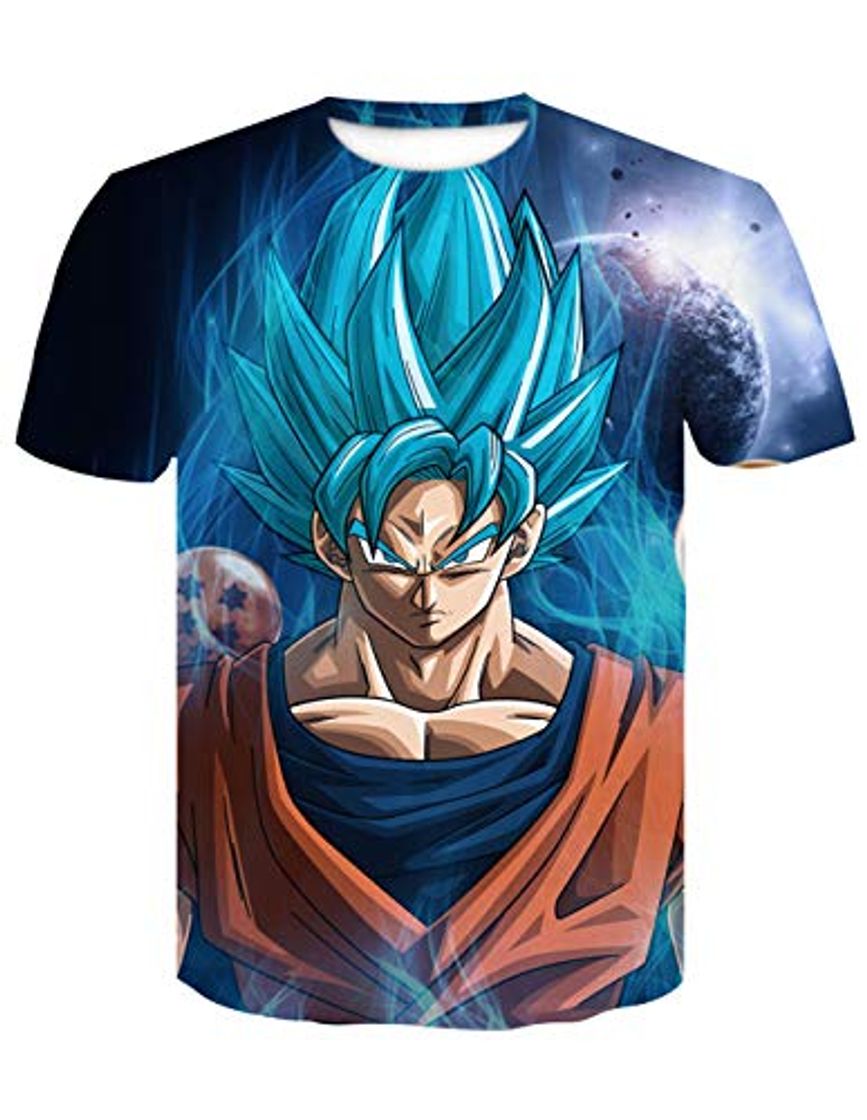 Producto Camiseta Dragon Ball Niño 3D Impresión Unisex Hombres Mujer Camisetas y Camisas