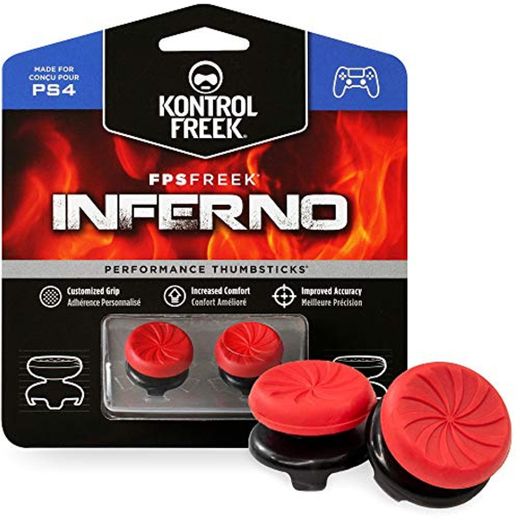 KontrolFreek FPS Freek Inferno Performance Thumbsticks para mando de Playstation 4