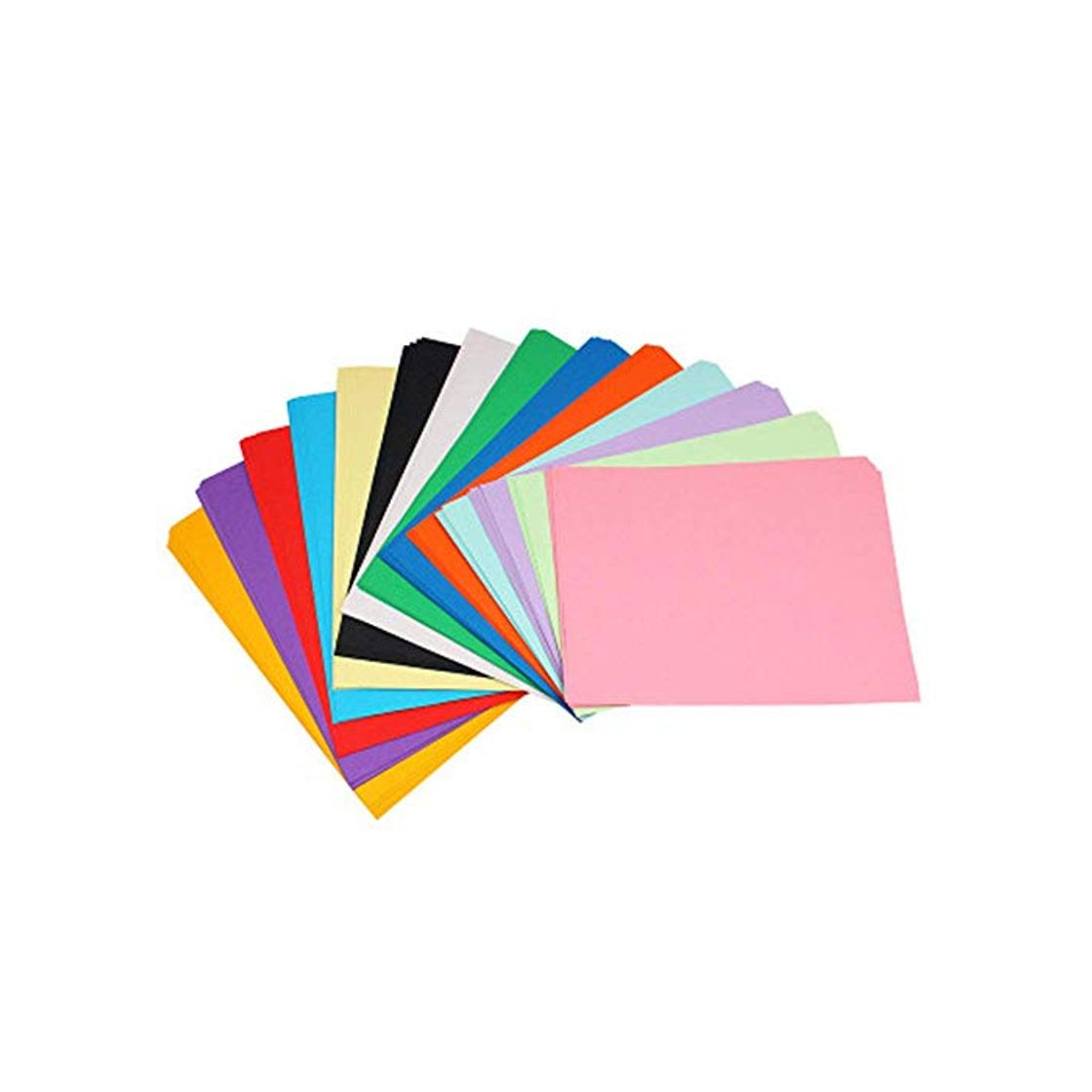 Productos 100 hojas de papel para arte, de varios colores