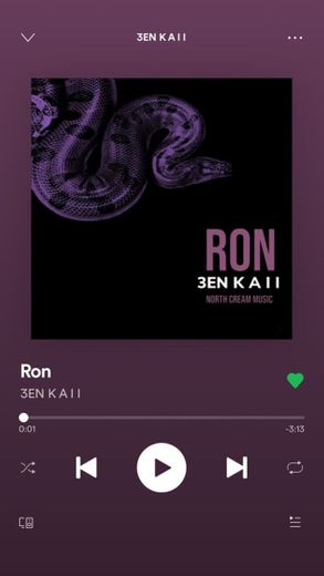 Ron - 3EN K A I I, de mis canciones favoritas ❤️
