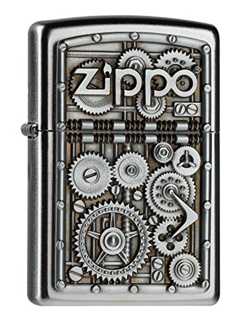 Social Zippo Gear Wheels Mechero