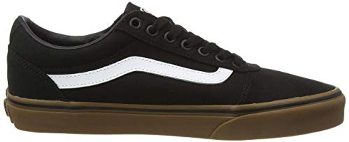 Social Vans Ward Canvas, Zapatillas para Hombre Negro