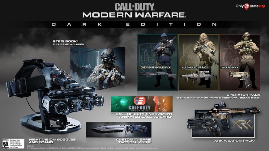 Videogames Call of Duty: Modern Warfare - Dark Edition