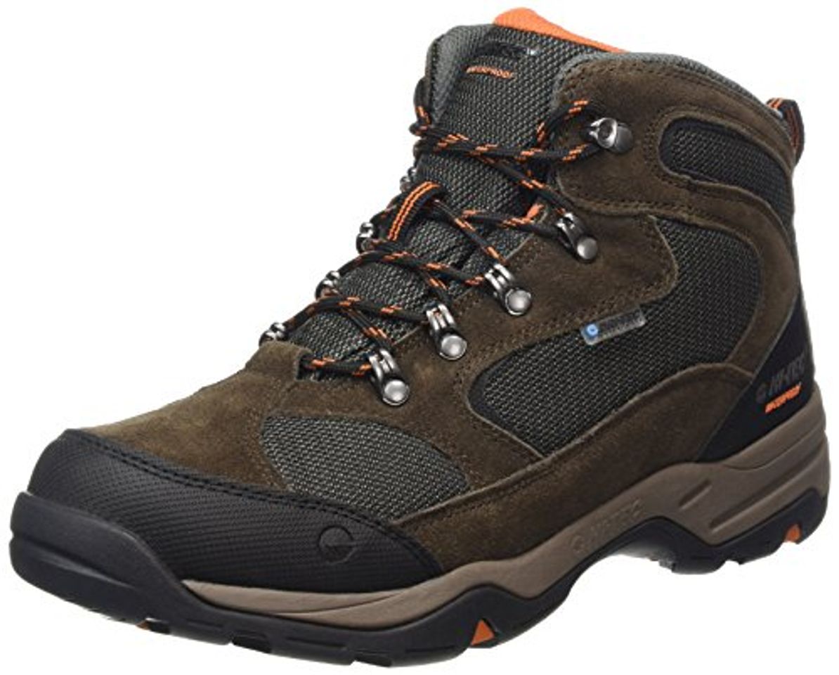 Place Hi-Tec Storm Waterproof, Botas de Senderismo para Hombre, Marrón