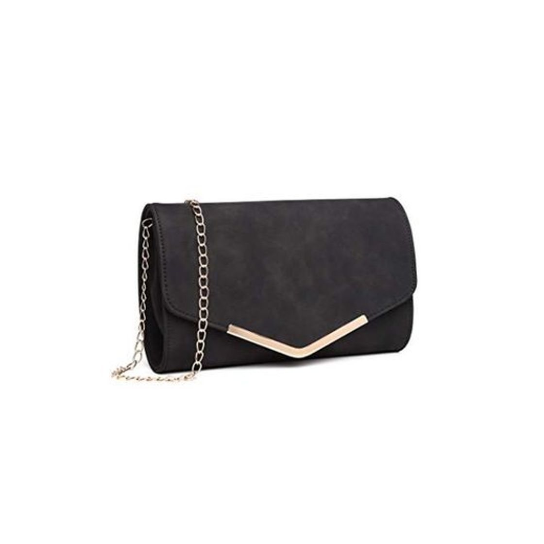 Miss Lulu Mujer Carteras de Mano Cadena Embragues Cuero PU Fiesta Boda