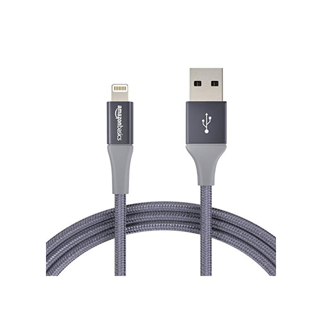 Producto AmazonBasics – Cable de nailon con trenzado doble