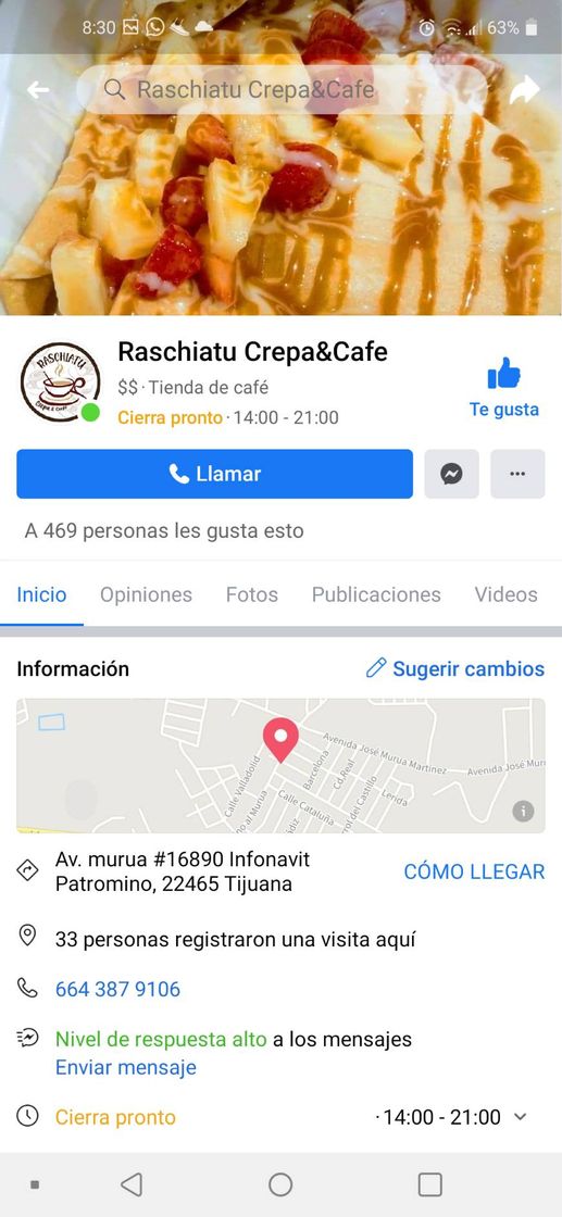 Restaurants Variedad de postres - Raschiatu Crepa&Cafe 