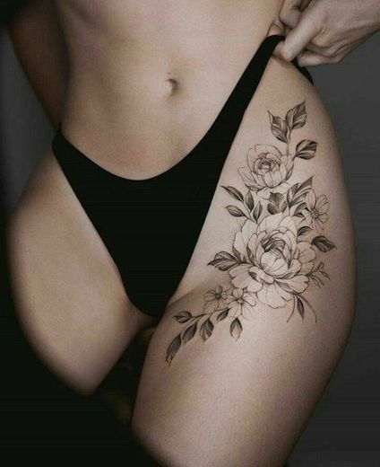 Tatuaje de flores 