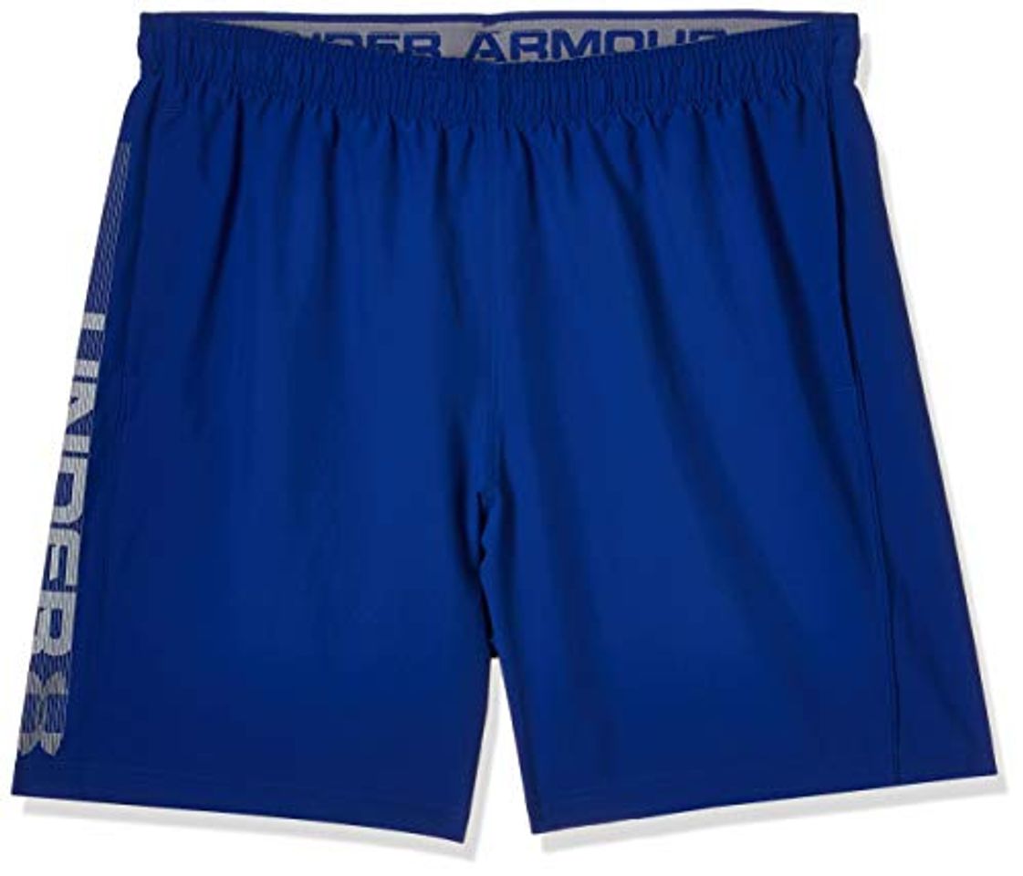 Social Under Armour Woven Graphic Wordmark Shorts Pantalones de hombre, pantalón corto ultraligero