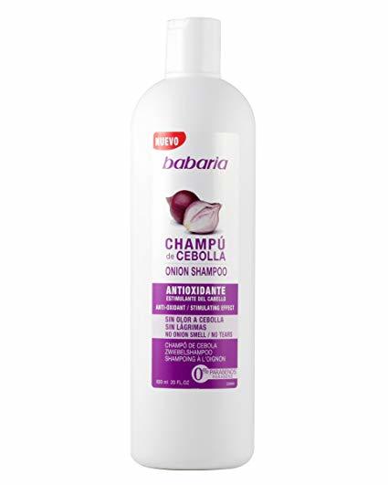 Producto Champú cebolla babaria