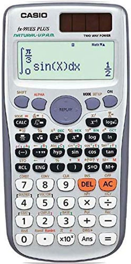 Place Casio FX-991ES PLUS - Calculadora científica (417 funciones, 15