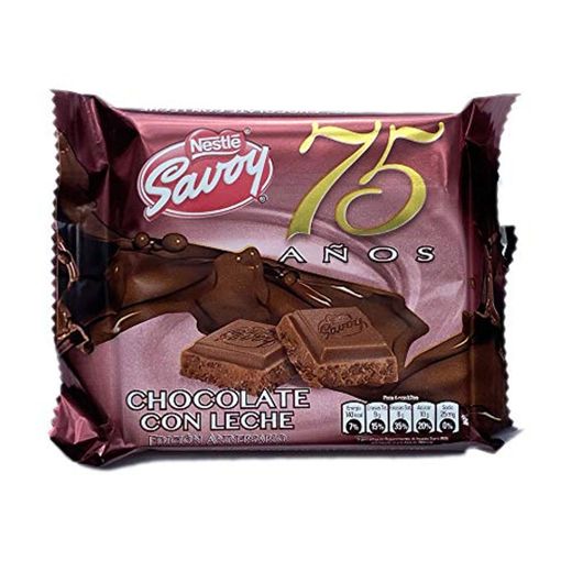 Savoy Carré Milk Chocolate 1 Count 100 g each