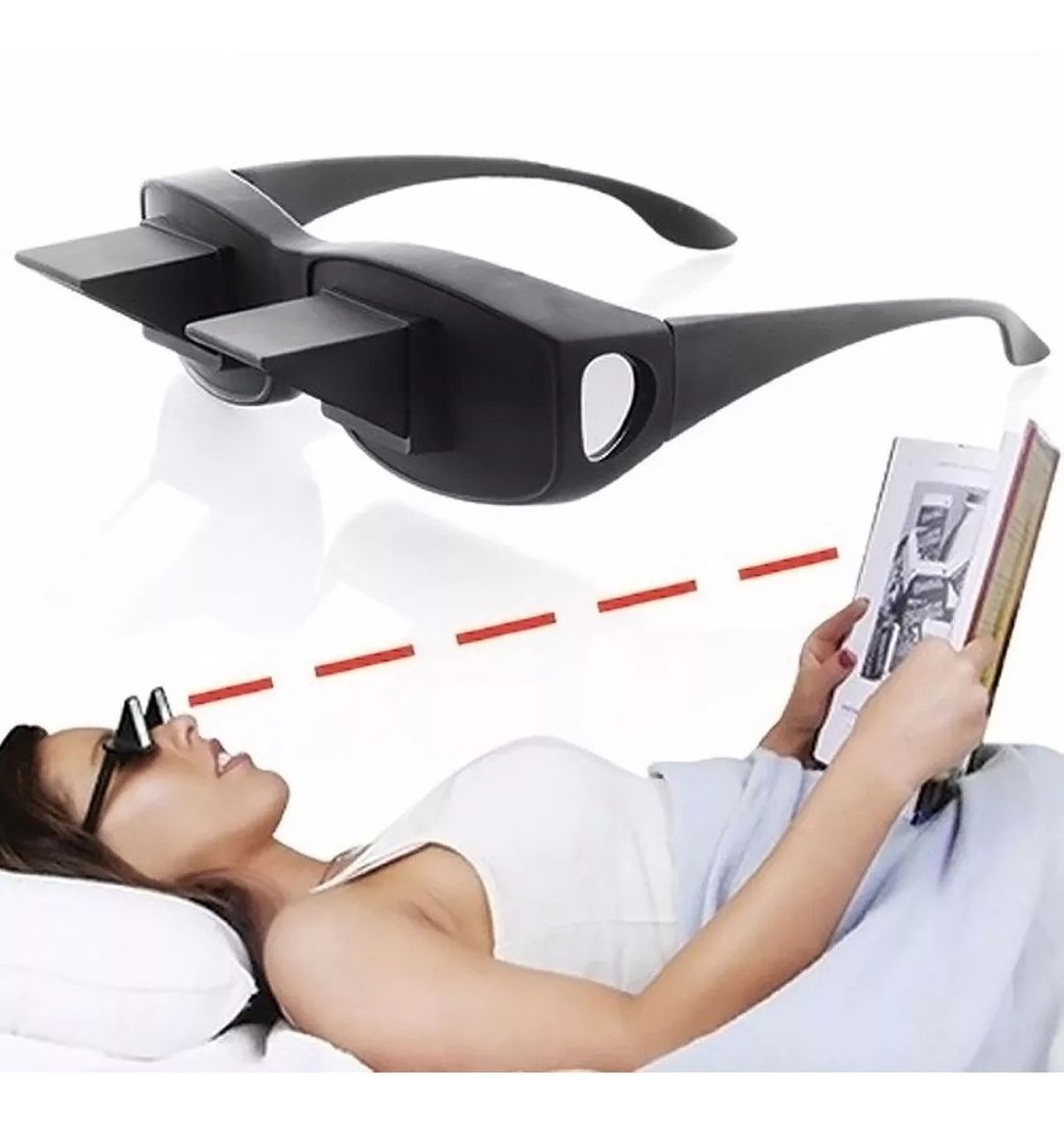 Fashion Lentes Prisma Lectura En Cama Tv Laptop Libros Acostado

