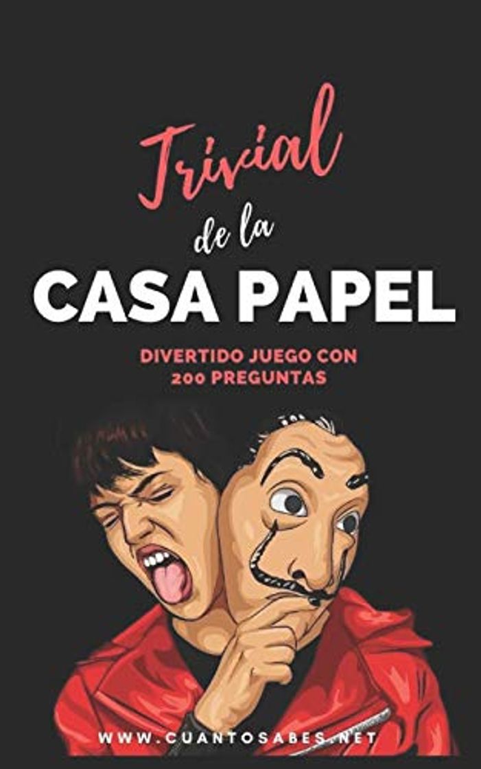 Libro Trivial de La Casa de Papel: El Divertido Juego con 200 preguntas