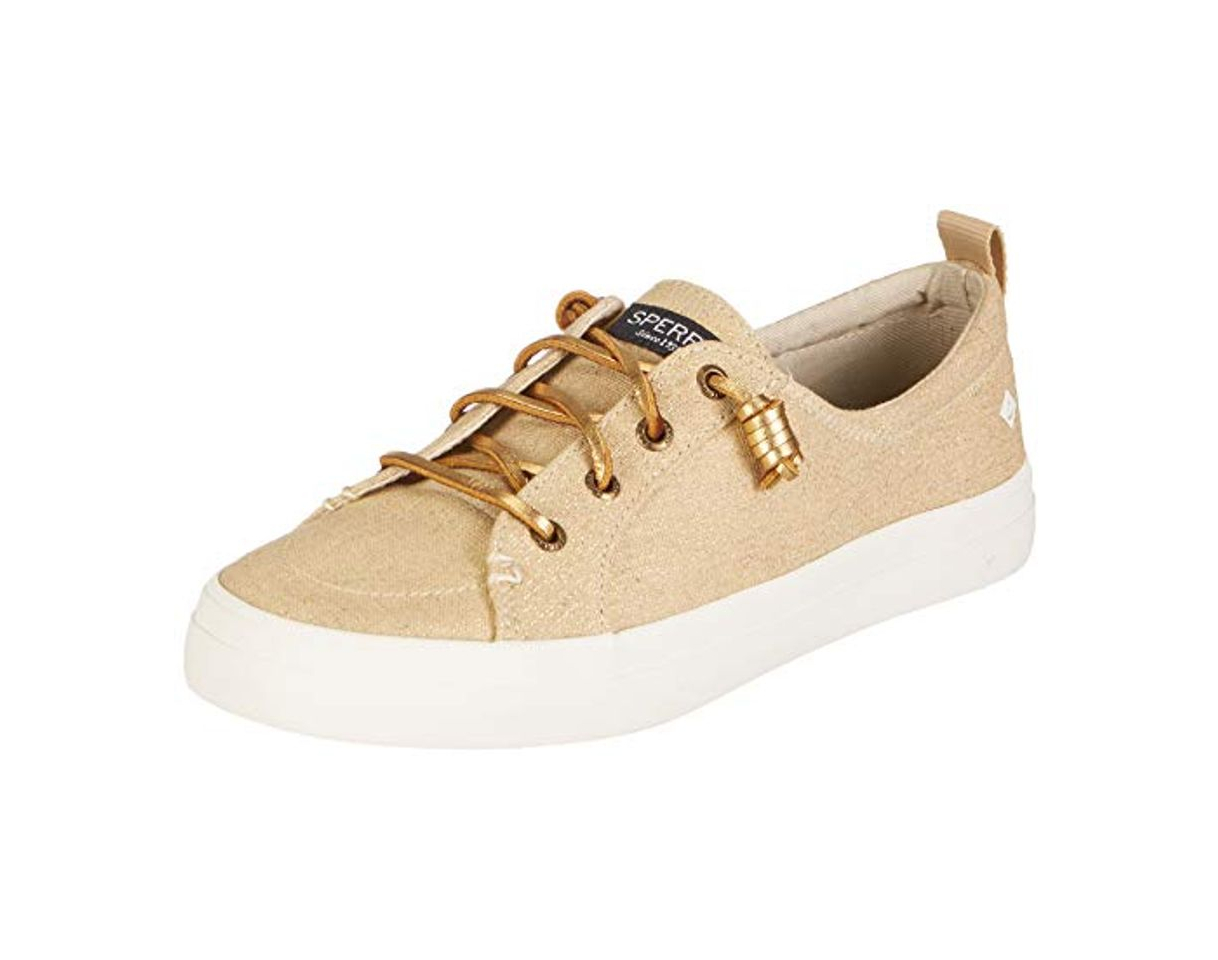 Producto Sperry Crest Vibe Washed - Zapatillas Deportivas de Mujer en Lona Dorada