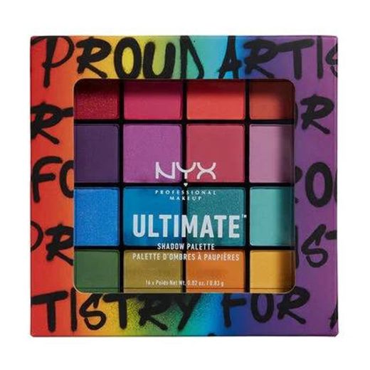 Paleta de sombras NYX pride