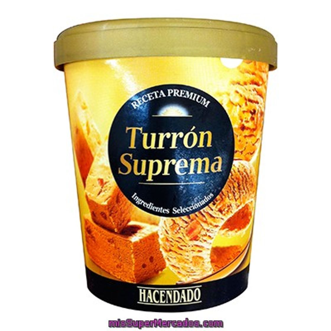 Product Hacendado Helado turron 