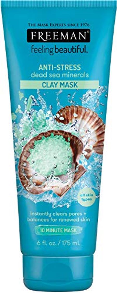 Freeman Mascarilla Facial Anti-Stress con Minerales del Mar Muerto