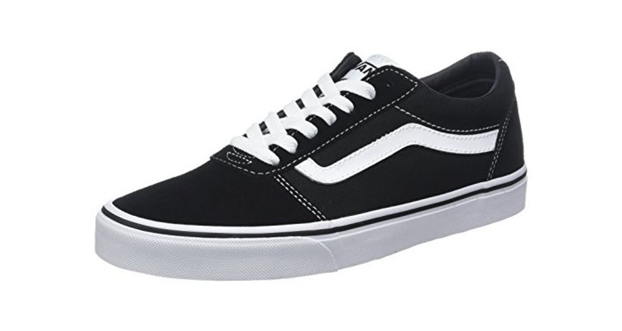 Fashion Vans Ward Canvas, Zapatillas Hombre, Negro