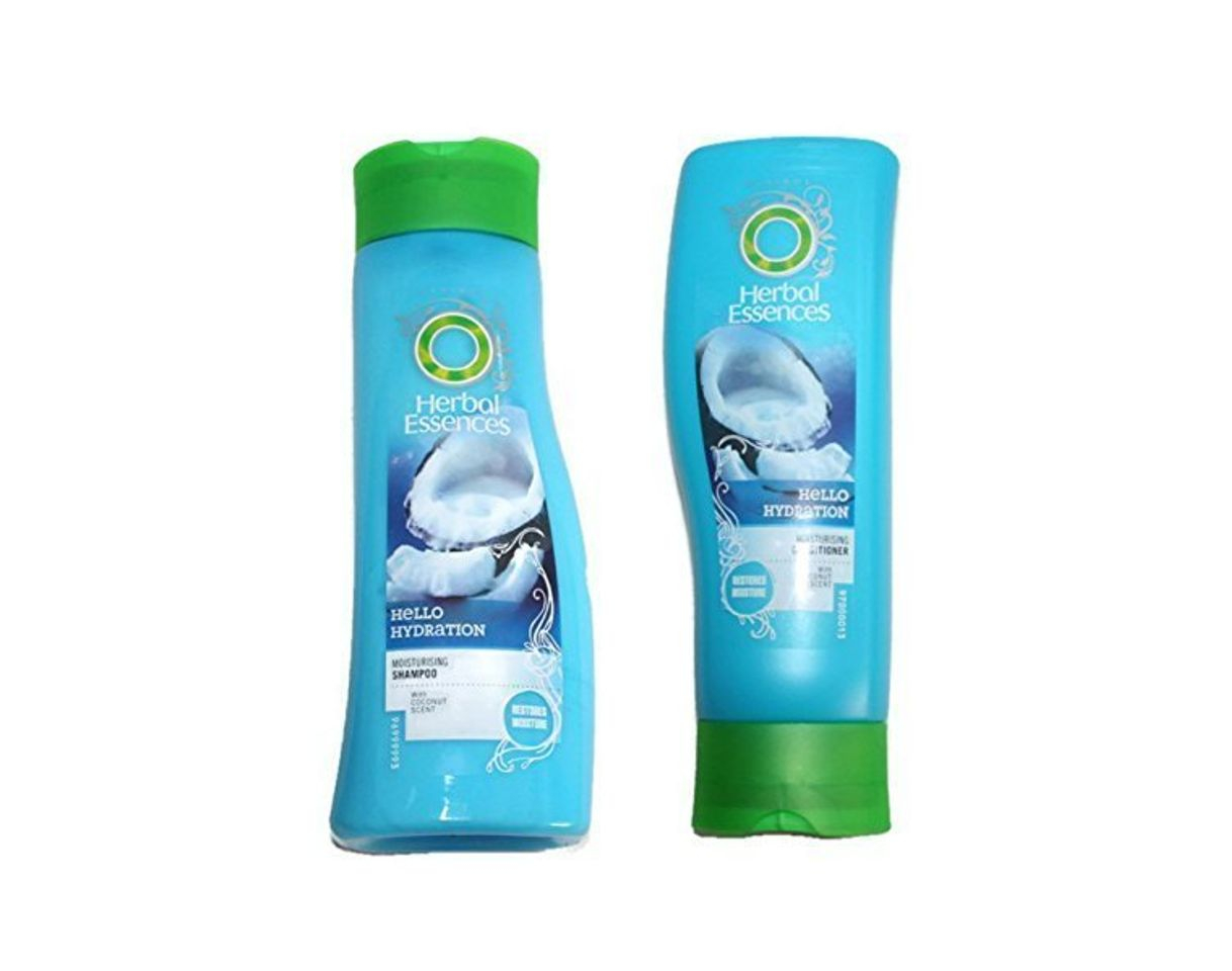 Belleza Herbal Essences Hello Hidratación Set champú& Acondicionador con Coco Fragancia Lote