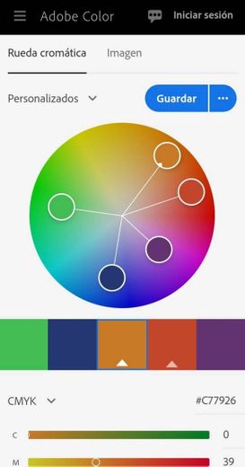 Rueda de colores, un generador de paletas de colores | Adobe Color