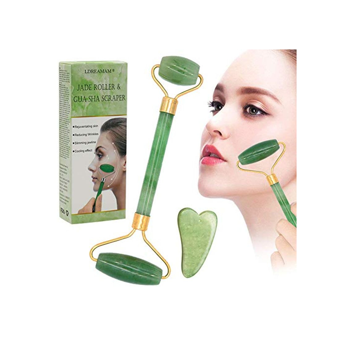 Social Rodillo de jade