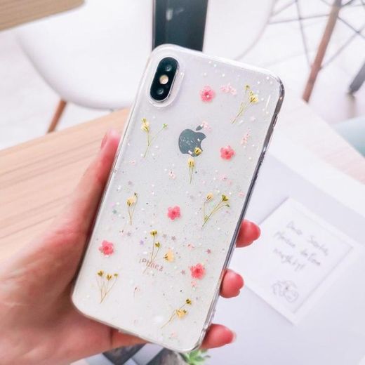 Dried Flowers Case (Pink)