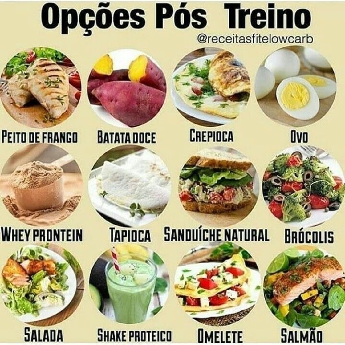 Moda Opções de pós treino 