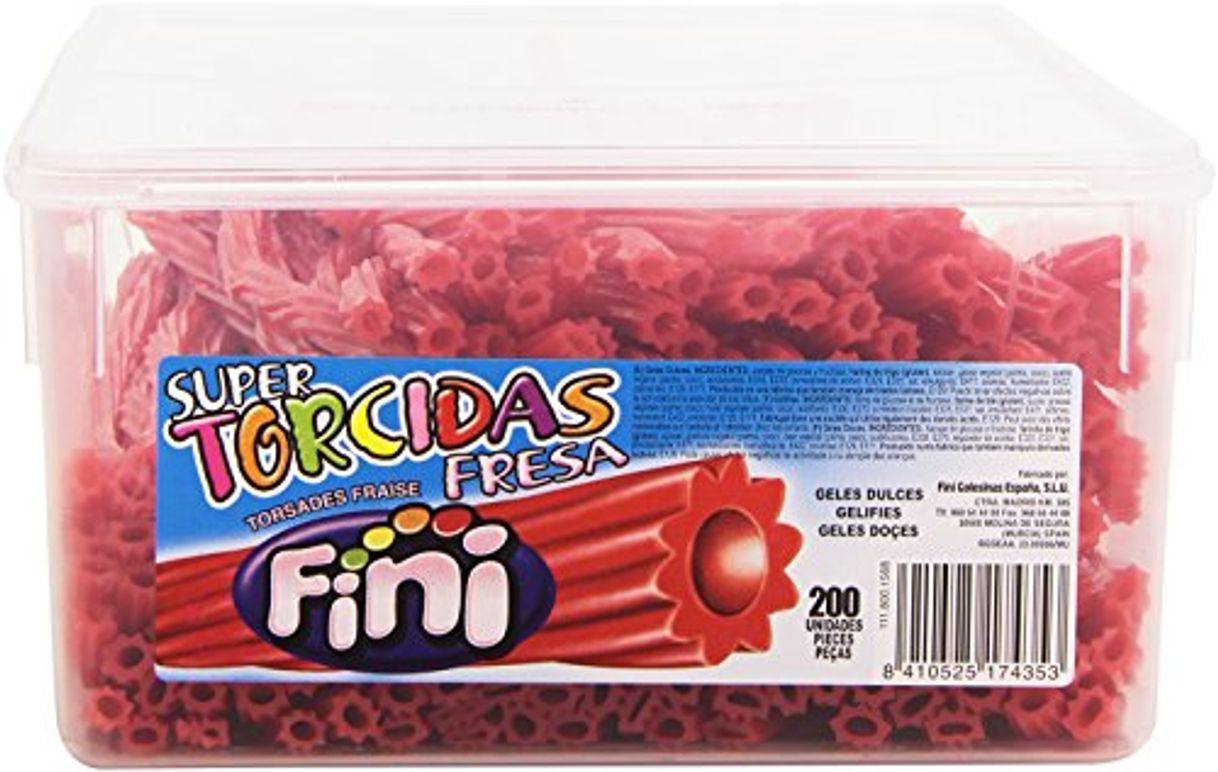 Producto Fini Torcidas Regaliz Sabor Fresa